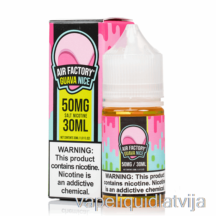 Guava Nice - Gaisa Rūpnīcas Sāls - 30ml 50mg Vape šķidrums